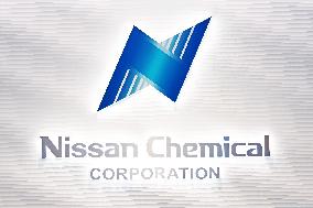 Nissan Chemical signboard and logo
